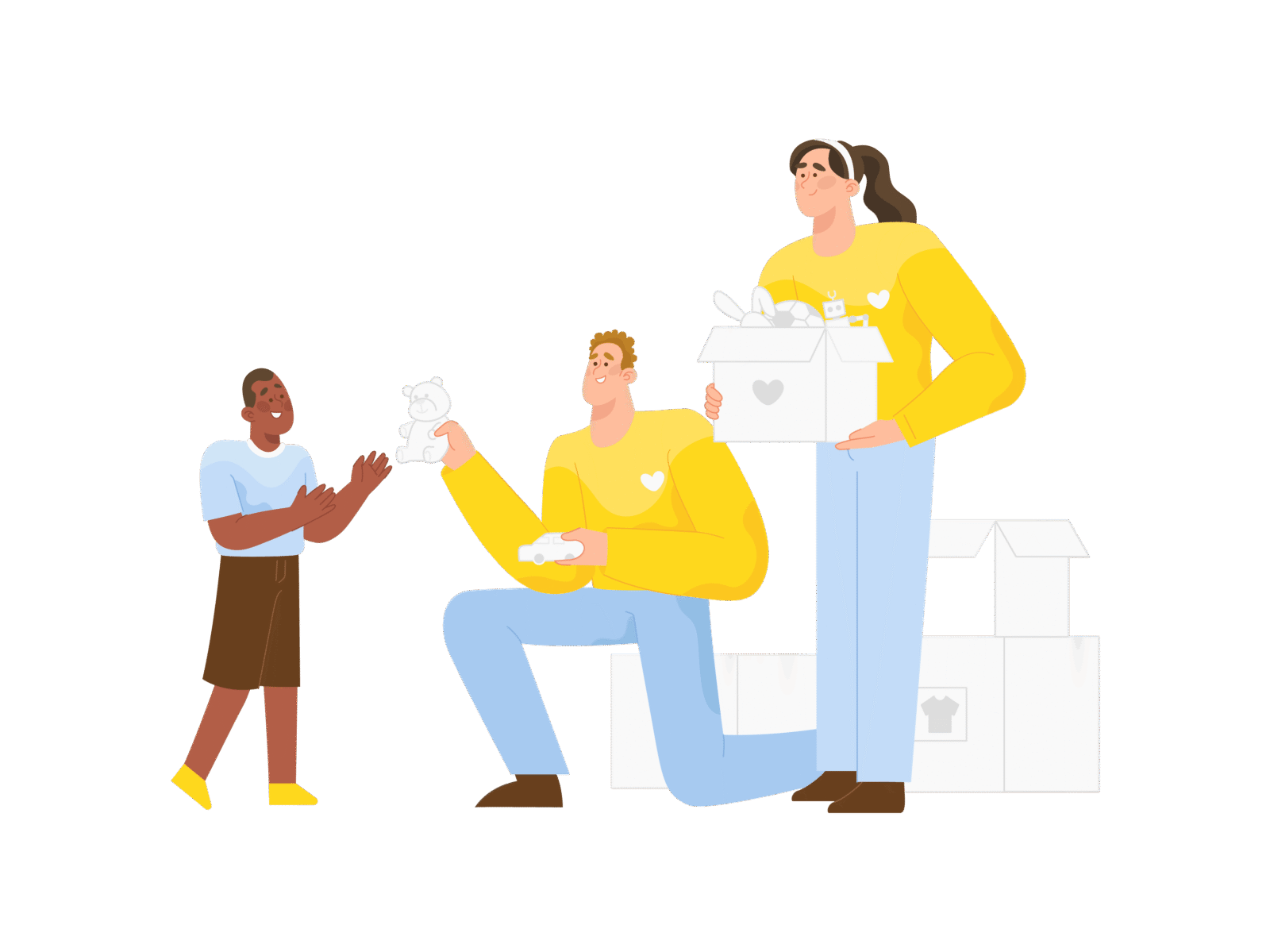 Terms Of Service drawkit vector illustration team work (1)
